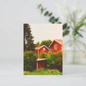 Sommertag in Dalarna Postkarte (Stehend Vorderseite)
