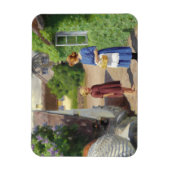 Sommertag in Dänemark (Mutter und Tochter) Magnet (Vertikal)