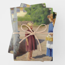 Sommertag in Dänemark (von H.A. Brendekilde)