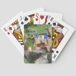 Sommertag in Dänemark (von H.A. Brendekilde) Spielkarten