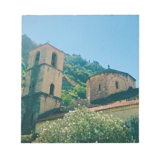 Sommertag in Kotor - Montenegro Notizblock (Vorderseite)