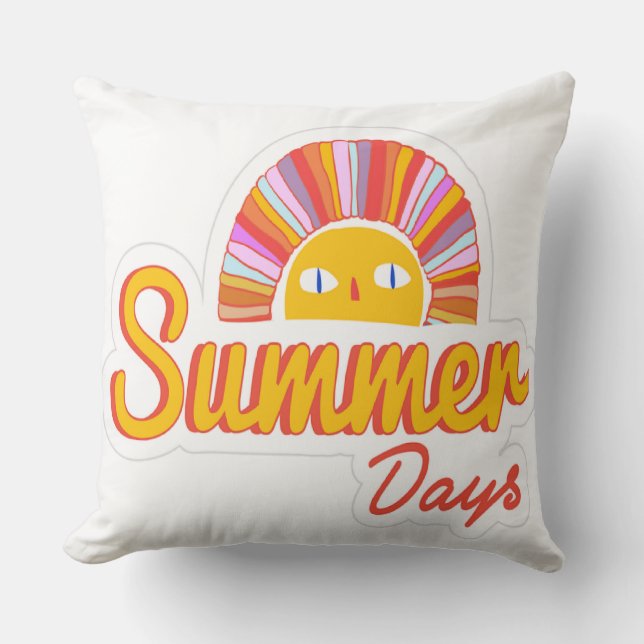 Sommertag  kissen (Vorderseite)