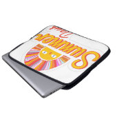 Sommertag  laptopschutzhülle (Vorne Knopf)