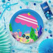 Sommertag Pappteller (Party)