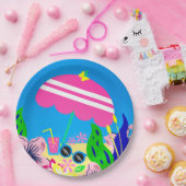 Sommertag Pappteller (Party)