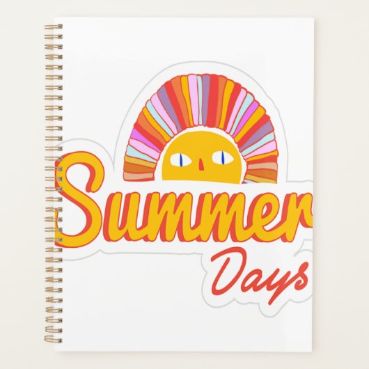 Sommertag planer (Vorderseite)