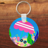 Sommertag Schlüsselanhänger (Vorderseite)