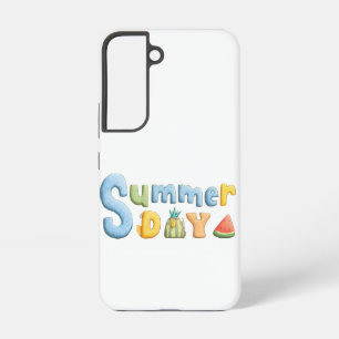 Sommertag - Sommertag Feier Text Samsung Galaxy Hülle