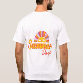 Sommertag  T-Shirt (Rückseite)