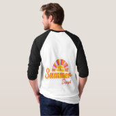 Sommertag  T-Shirt (Schwarz voll)