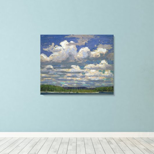 Sommertag | Tom Thomson | Leinwanddruck (Insitu (Holzboden))