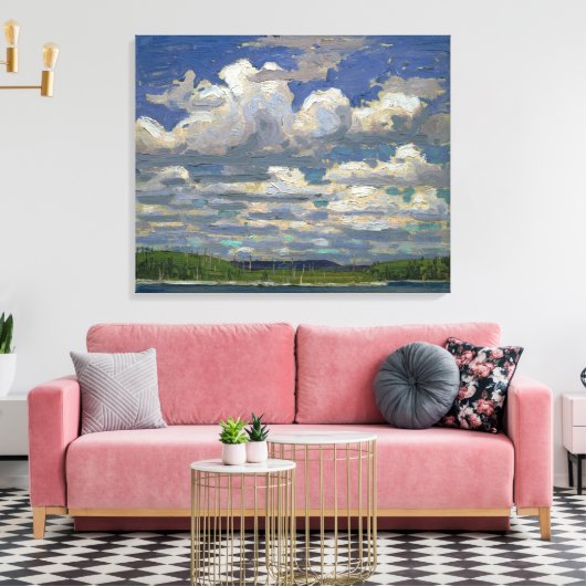 Sommertag | Tom Thomson | Leinwanddruck (Insitu (Wohnzimmer))