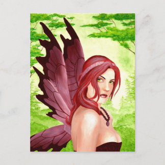 Sommertag Träume Fee Postkarte