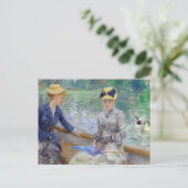 Sommertag von Berthe Morisot Postkarte (Stehend Vorderseite)