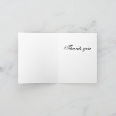 Sommertage Dankeschön Note Card Dankeskarte (Innenseite)