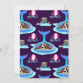 Sommertage der Hunde Einladung (Rückseite)