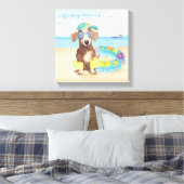 Sommertage der Hunde Leinwanddruck (Insitu (Schlafzimmer))