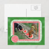 Sommertage der Hunde Postkarte (Vorne/Hinten)
