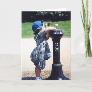 Sommertage - "Fast groß genug" Karte