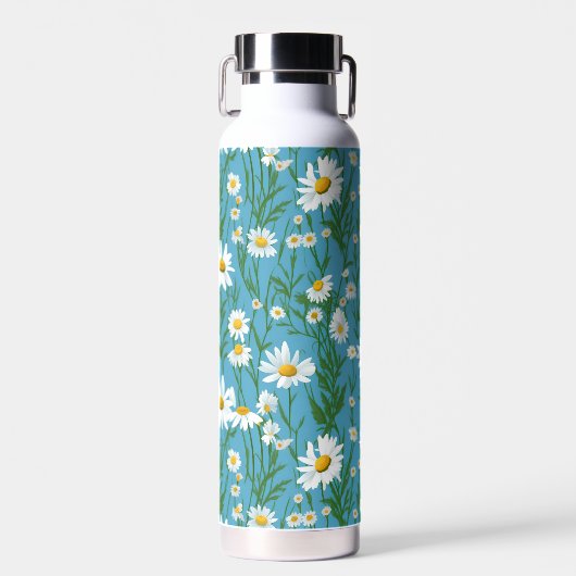 Sommertage in Aqua Trinkflasche (Vorne)