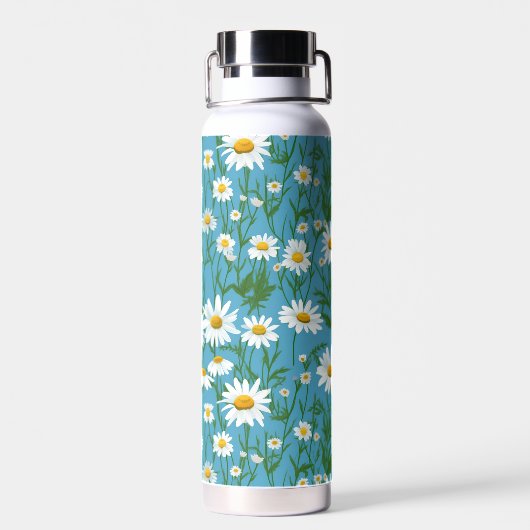 Sommertage in Aqua Trinkflasche (Rückseite)