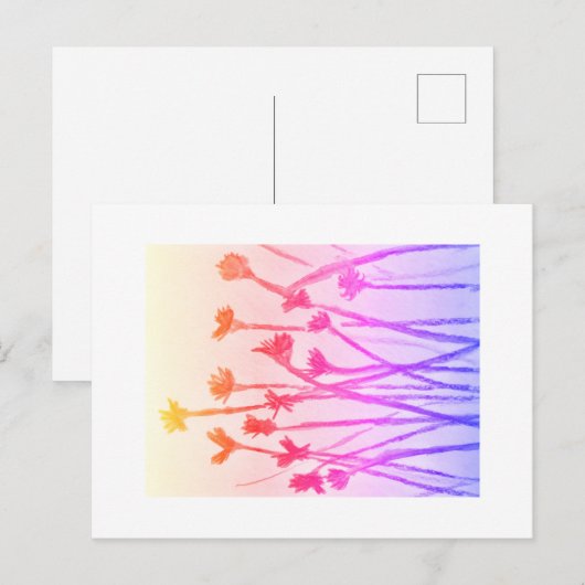 Sommertage Postkarte (Vorne/Hinten)