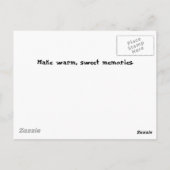 Sommertage Postkarte (Rückseite)