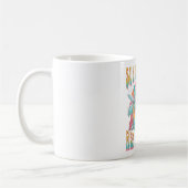 Sommertage, Retro-Wege Textgestaltung Kaffeetasse (Links)