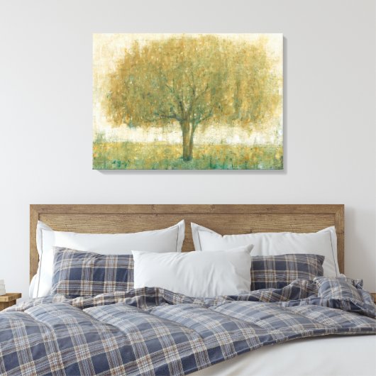 Sommertages Tree II Leinwanddruck (Insitu (Schlafzimmer))
