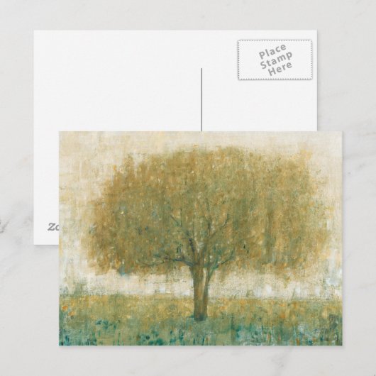 Sommertages Tree II Postkarte (Vorne/Hinten)