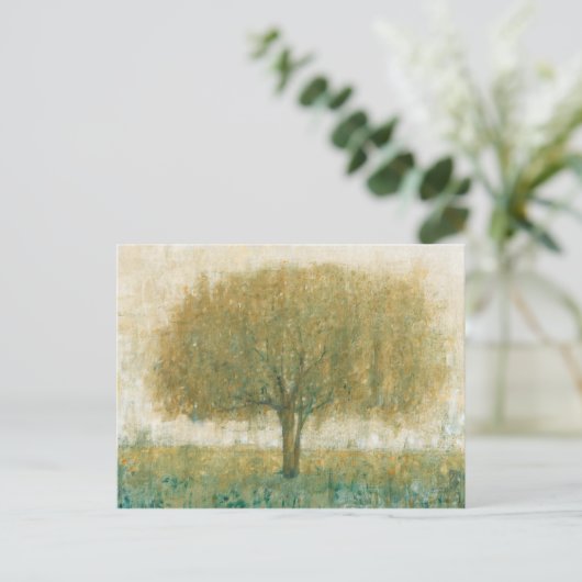 Sommertages Tree II Postkarte (Stehend Vorderseite)