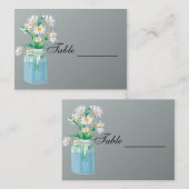 Sommertageskarte Platzkarte (Vorne/Hinten)