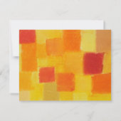 Sommertango Hochzeit Probe Abendessen Einladung (Rückseite)