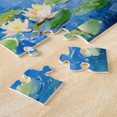 Sommerteich mit Seerosen Puzzle (Seite)