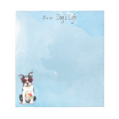 Sommerterrasse in Boston Notizblock (Vorderseite)