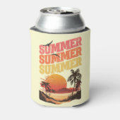 Sommertextdesign Dosenkühler (Kanne Rückseite)