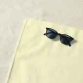 Sommertextdesign Strandtuch (Beispiel)