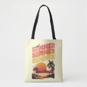 Sommertextdesign Tasche (Vorderseite)