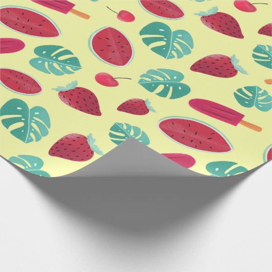 Sommerthema Geschenkpapier (Ecke)