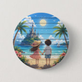 Sommertraum Button (Vorderseite)