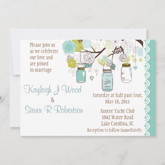 Sommertraum Einladung (Vorderseite)