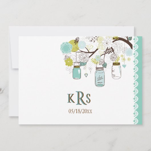 Sommertraum Einladung (Rückseite)