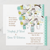 Sommertraum Einladung (Vorne/Hinten)