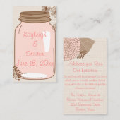 Sommertraum - Extra-Einlage Begleitkarte (Vorne/Hinten)