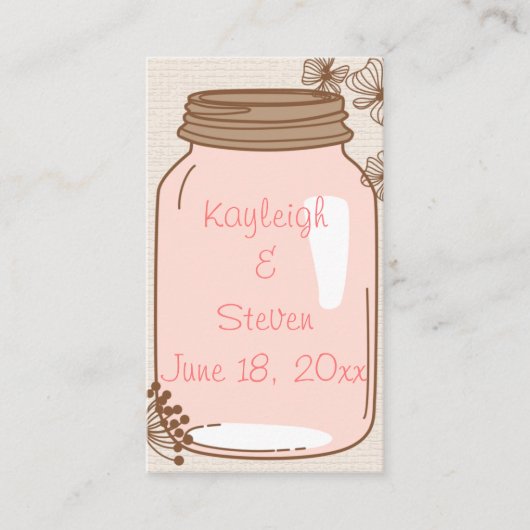 Sommertraum - Extra-Einlage Begleitkarte (Vorderseite)