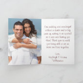 Sommertraum Hochzeit Danke (Innenseite)