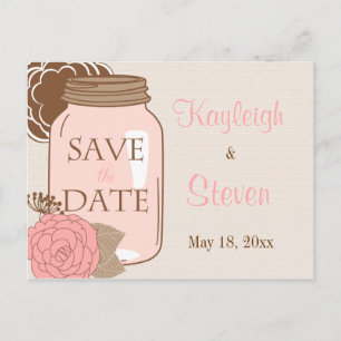 Sommertraum Save the Date Ankündigungspostkarte