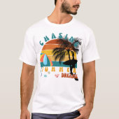 Sommertraum-Urlaub nachjagen T-Shirt (Vorderseite)