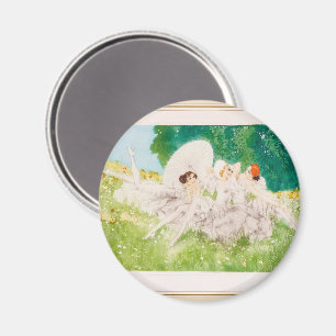 Sommerträume, 1934 von Louis Icart Magnet