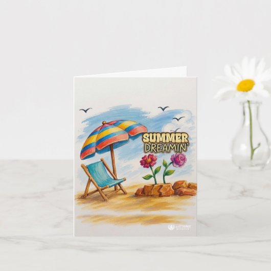 Sommerträume Karte (Kleine Pflanze)